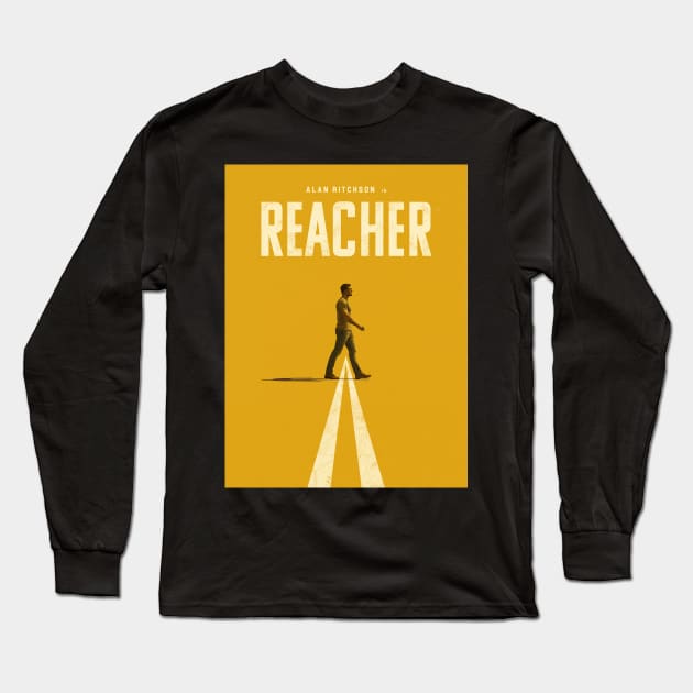 reacher minimalist Long Sleeve T-Shirt by rahalarts